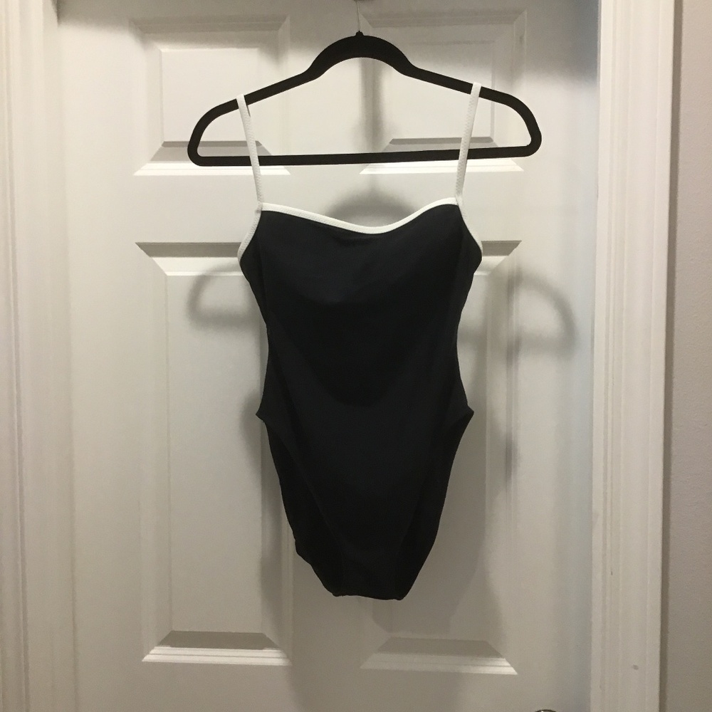 La Blanca black and white one piece
